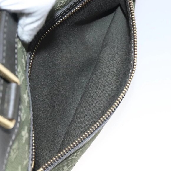 LOUIS VUITTON Monogram Mini Lucille PM Hand Bag TST Khaki M92682 LV Auth 129216 - Picture 13 of 16